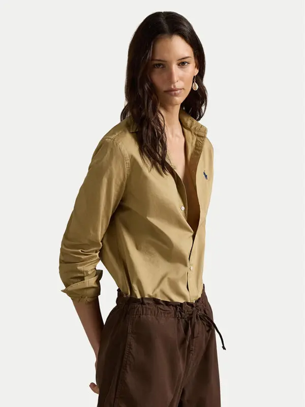 Polo Ralph Lauren Polo Ralph Lauren Košulja 211A92177012 Bež Classic Fit