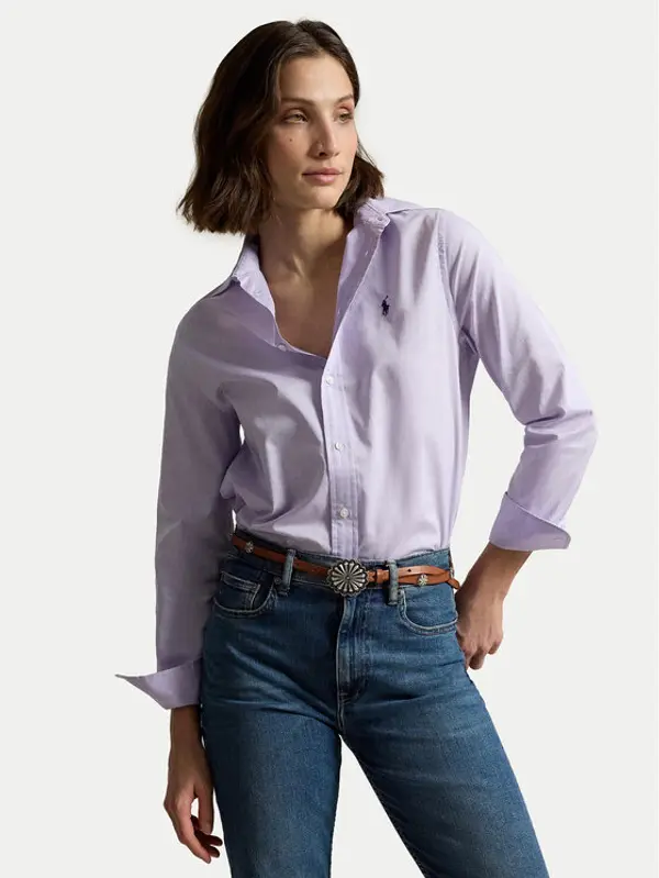 Polo Ralph Lauren Polo Ralph Lauren Košulja 211A92177013 Svijetlo ljubičasta Regular Fit