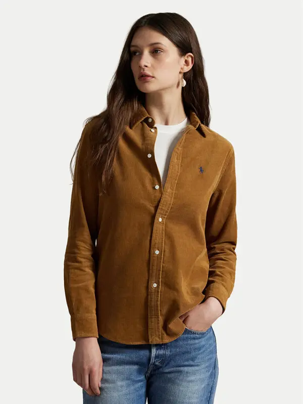 Polo Ralph Lauren Polo Ralph Lauren Košulja 211A93203004 Svijetlo smeđa Regular Fit