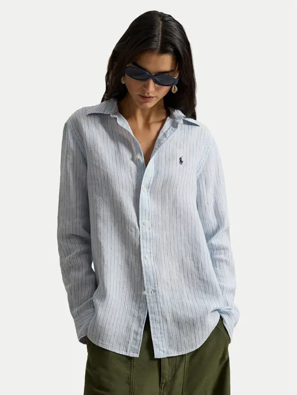 Polo Ralph Lauren Polo Ralph Lauren Košulja 211A96158003 Svijetloplava Classic Fit