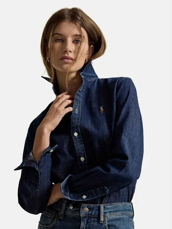 Polo Ralph Lauren Polo Ralph Lauren Košulja 211B17137001 Tamnoplava Regular Fit