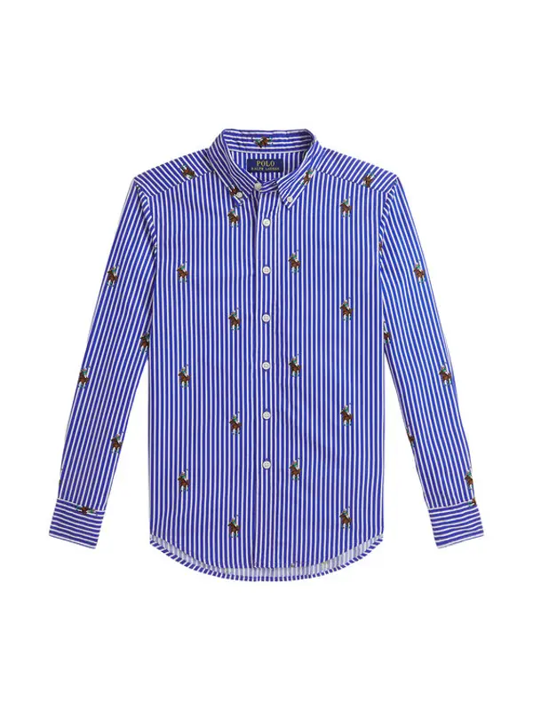 Polo Ralph Lauren Polo Ralph Lauren Košulja 323A96287001 Plava Regular Fit