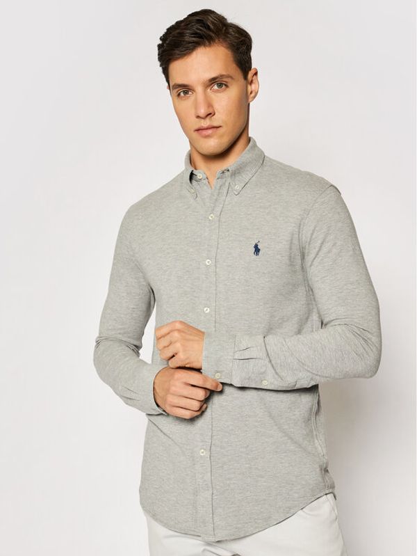 Polo Ralph Lauren Polo Ralph Lauren Košulja 710654408 Siva Regular Fit