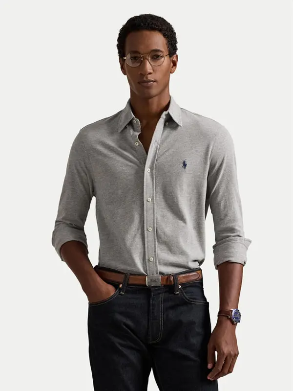 Polo Ralph Lauren Polo Ralph Lauren Košulja 710654408 Siva Regular Fit
