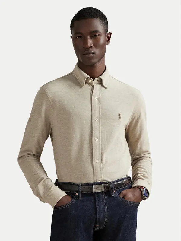 Polo Ralph Lauren Polo Ralph Lauren Košulja 710654408062 Bež Regular Fit