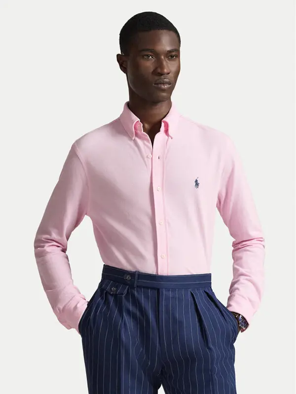 Polo Ralph Lauren Polo Ralph Lauren Košulja 710654408101 Ružičasta Slim Fit
