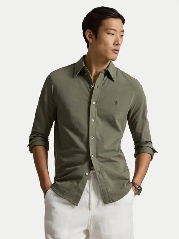 Polo Ralph Lauren Polo Ralph Lauren Košulja 710654408504 Kaki Regular Fit