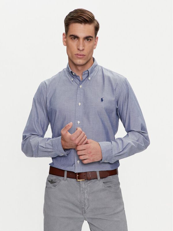 Polo Ralph Lauren Polo Ralph Lauren Košulja 710829480010 Plava Custom Fit