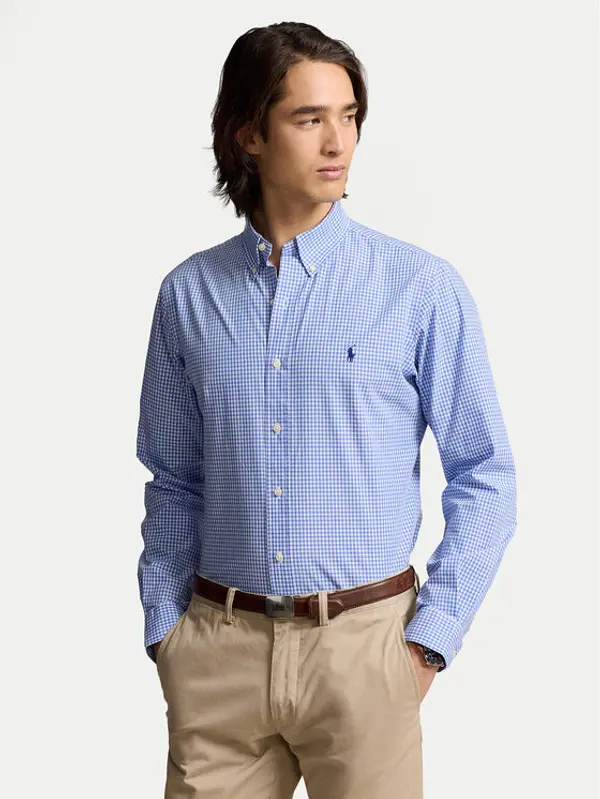 Polo Ralph Lauren Polo Ralph Lauren Košulja 710928254004 Plava Slim Fit