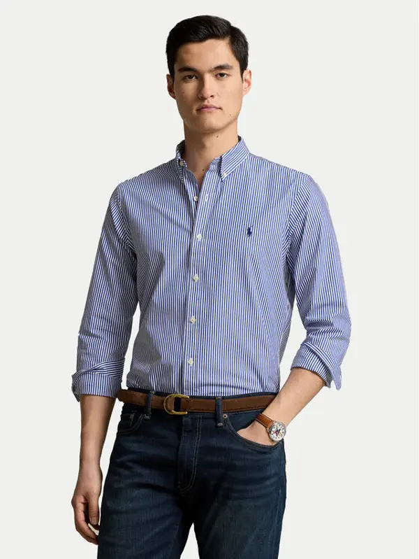 Polo Ralph Lauren Polo Ralph Lauren Košulja 710928254008 Plava Slim Fit