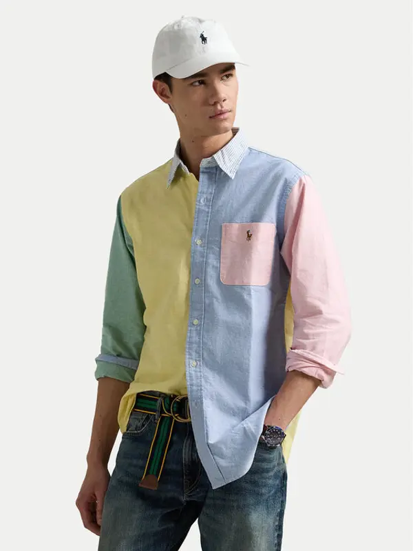 Polo Ralph Lauren Polo Ralph Lauren Košulja 710928919001 Šarena Custom Fit