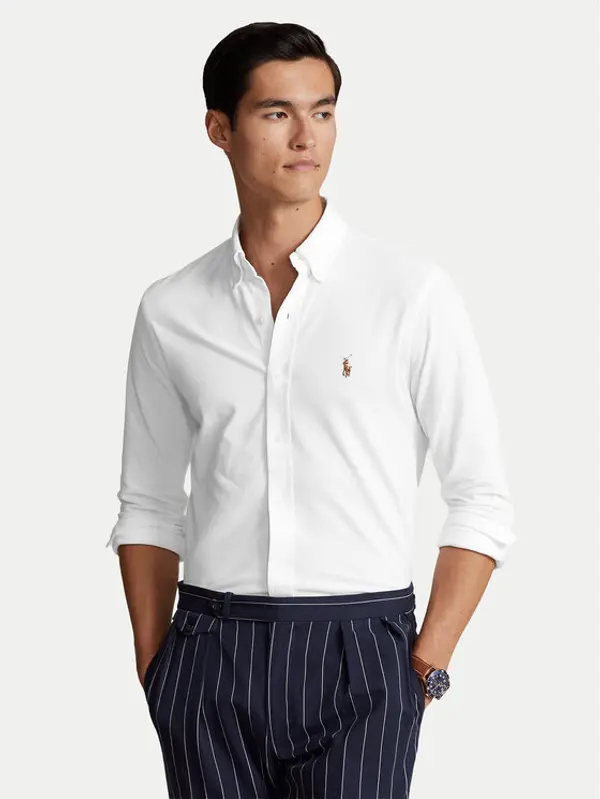 Polo Ralph Lauren Polo Ralph Lauren Košulja 710932545002 Bijela Custom Fit