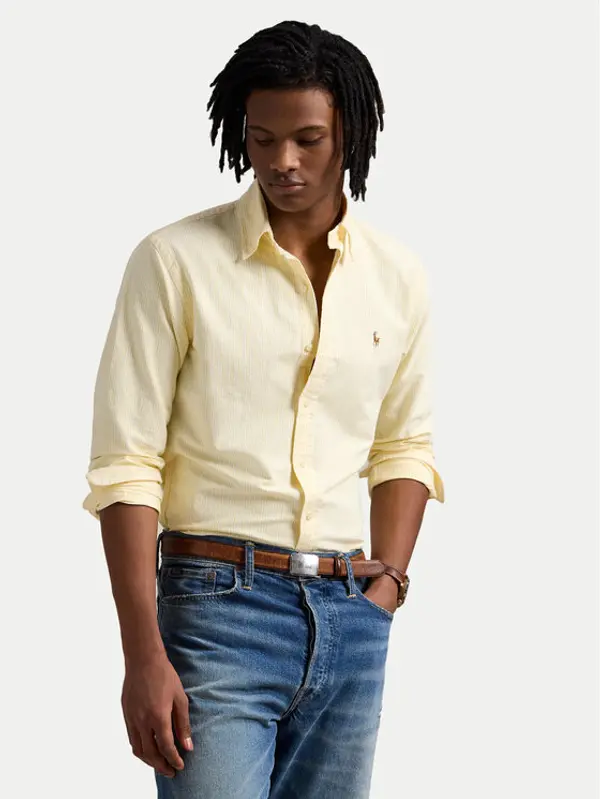 Polo Ralph Lauren Polo Ralph Lauren Košulja 710953704004 Žuta Custom Fit