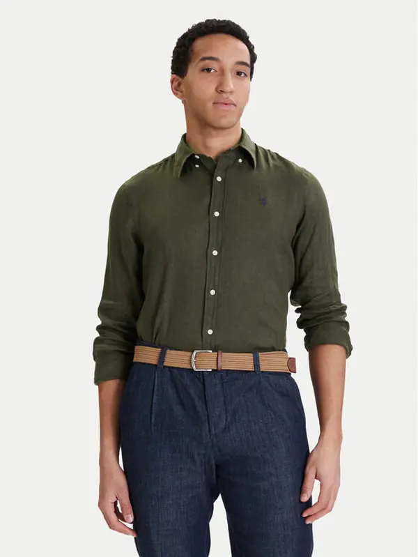 Polo Ralph Lauren Polo Ralph Lauren Košulja 710966294508 Zelena Regular Fit