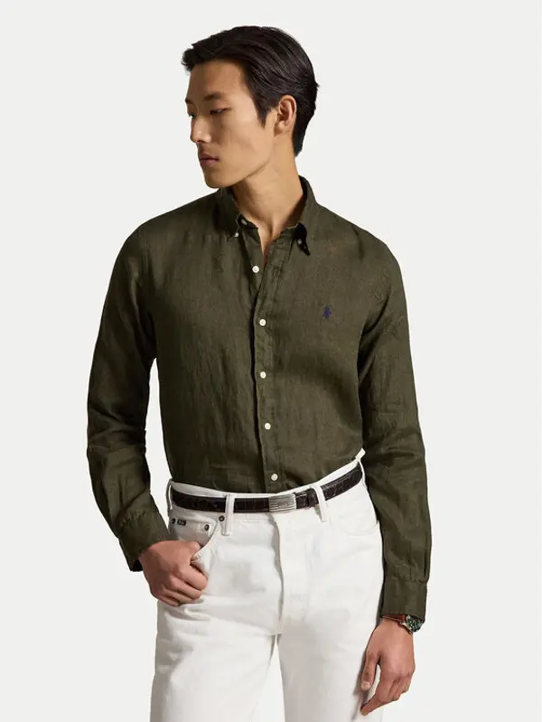 Polo Ralph Lauren Polo Ralph Lauren Košulja 710966294508 Zelena Regular Fit