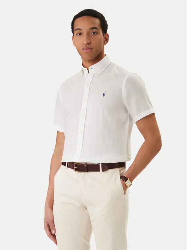 Polo Ralph Lauren Polo Ralph Lauren Košulja 710968912500 Bijela Custom Fit