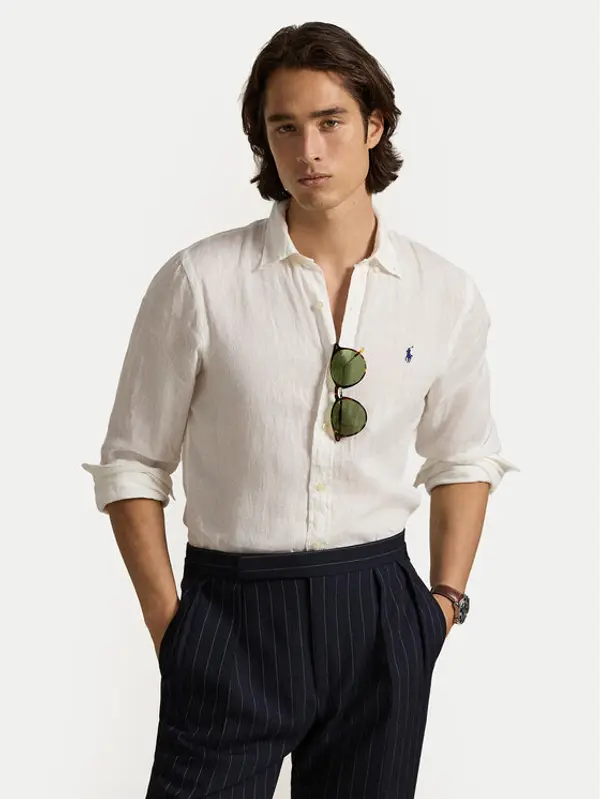 Polo Ralph Lauren Polo Ralph Lauren Košulja 710968915014 Bijela Slim Fit
