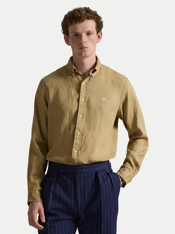 Polo Ralph Lauren Polo Ralph Lauren Košulja 710968915502 Bež Regular Fit