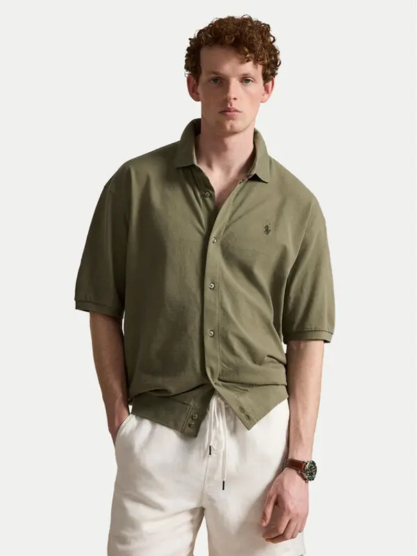 Polo Ralph Lauren Polo Ralph Lauren Košulja 710B18514001 Zelena Regular Fit