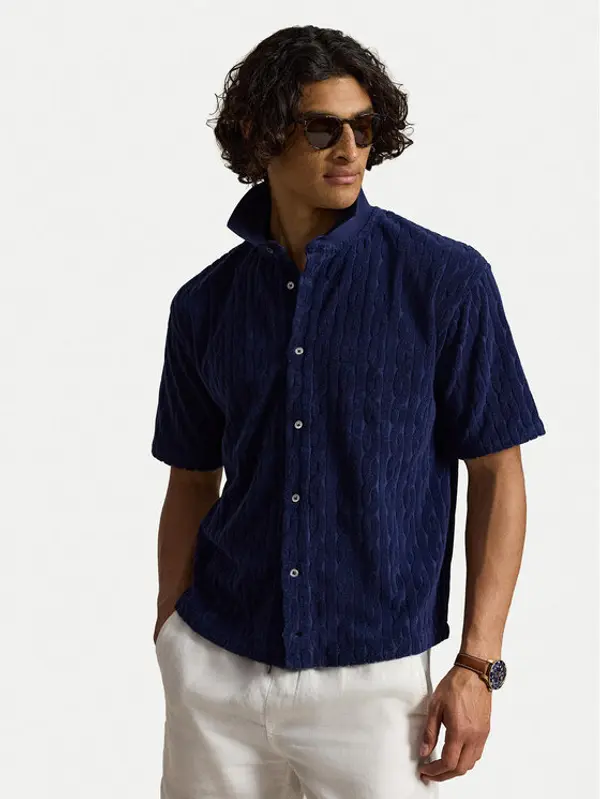 Polo Ralph Lauren Polo Ralph Lauren Košulja 710B19621001 Tamnoplava Regular Fit