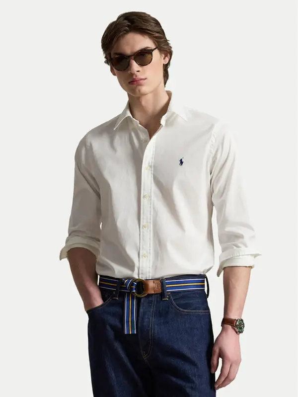 Polo Ralph Lauren Polo Ralph Lauren Košulja 710B20512003 Bijela Custom Fit