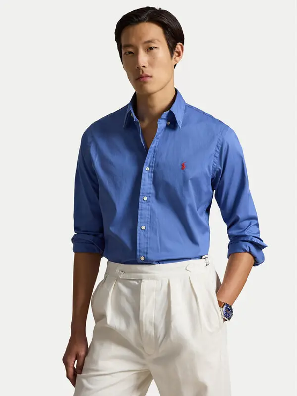 Polo Ralph Lauren Polo Ralph Lauren Košulja 710B20512004 Plava Custom Fit