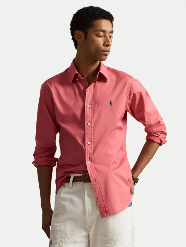 Polo Ralph Lauren Polo Ralph Lauren Košulja 710B20512007 Tamno roza Custom Fit