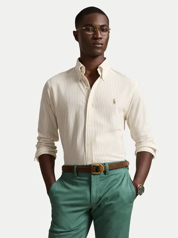 Polo Ralph Lauren Polo Ralph Lauren Košulja 710B25852002 Bež Regular Fit