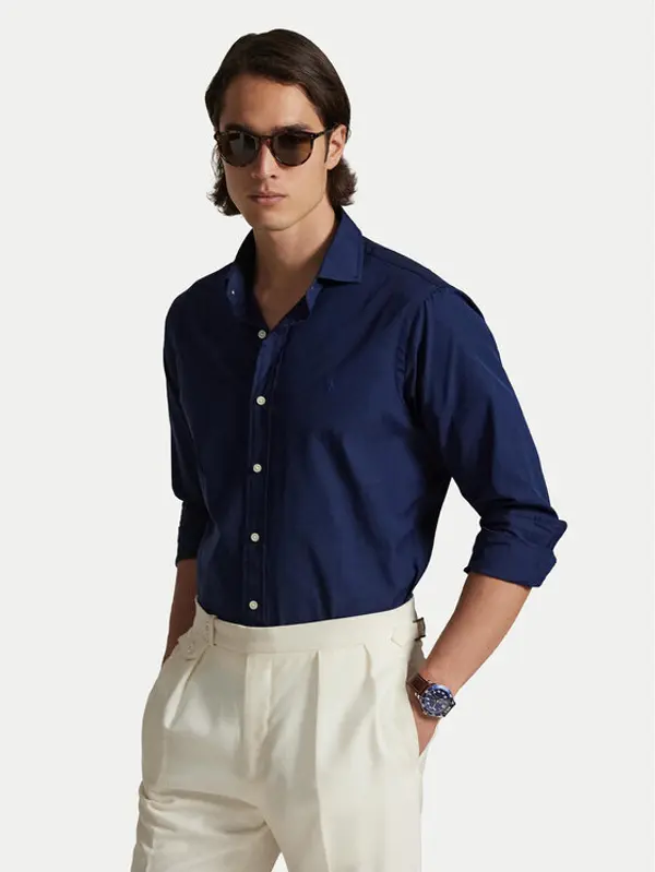 Polo Ralph Lauren Polo Ralph Lauren Košulja 710P01396003 Tamnoplava Custom Fit