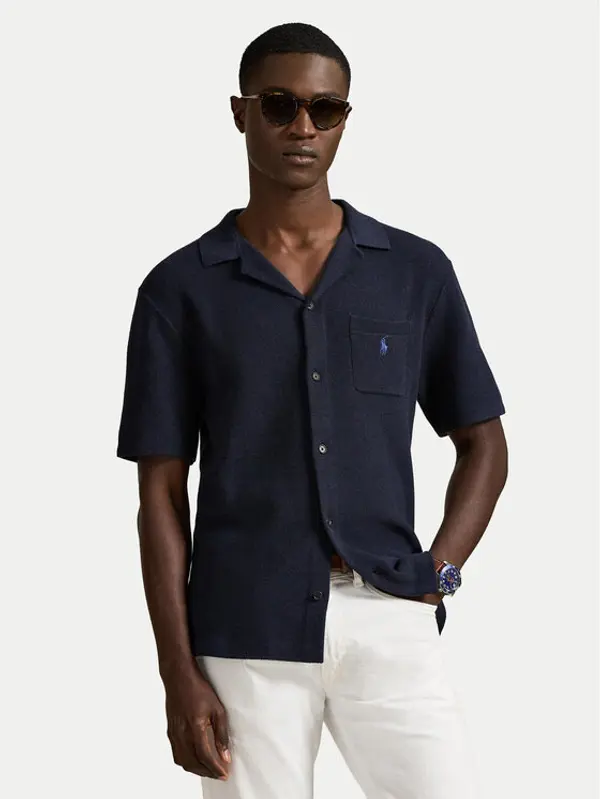 Polo Ralph Lauren Polo Ralph Lauren Košulja 710P04442001 Tamnoplava Regular Fit