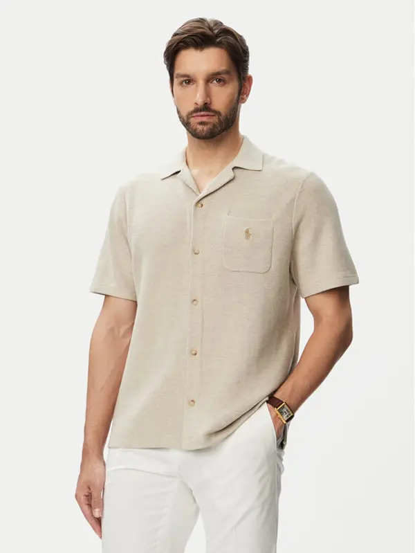Polo Ralph Lauren Polo Ralph Lauren Košulja 710P04442502 Bež Regular Fit