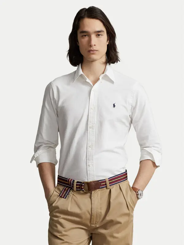 Polo Ralph Lauren Polo Ralph Lauren Košulja Bsr 710772290 Bijela Custom Fit