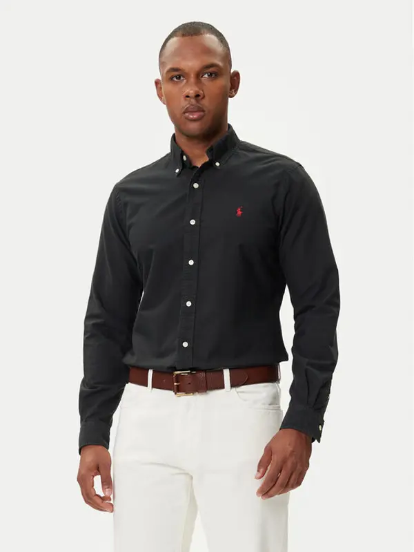 Polo Ralph Lauren Polo Ralph Lauren Košulja Bsr 710772290 Crna Custom Fit