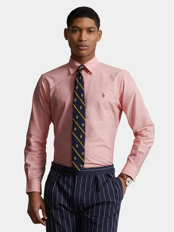Polo Ralph Lauren Polo Ralph Lauren Košulja Bsr 710792041 Ružičasta Custom Fit