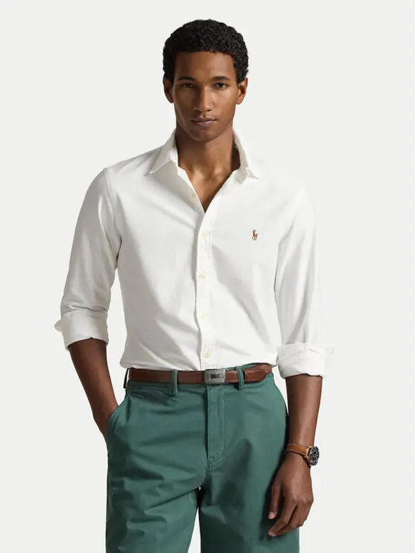 Polo Ralph Lauren Polo Ralph Lauren Košulja Core Replen 710549084 Bijela Slim Fit