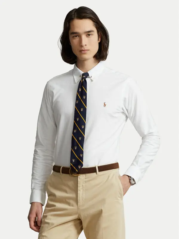 Polo Ralph Lauren Polo Ralph Lauren Košulja Core Replen 710792041 Bijela Custom Fit