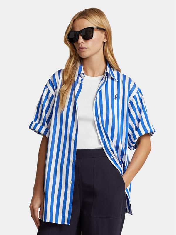 Polo Ralph Lauren Polo Ralph Lauren Košulja Ss Ligh St 211925085001 Plava Regular Fit