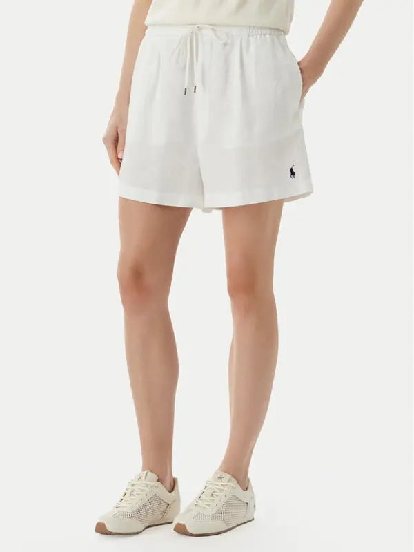 Polo Ralph Lauren Polo Ralph Lauren Kratke hlače 211A12950002 Bijela Relaxed Fit