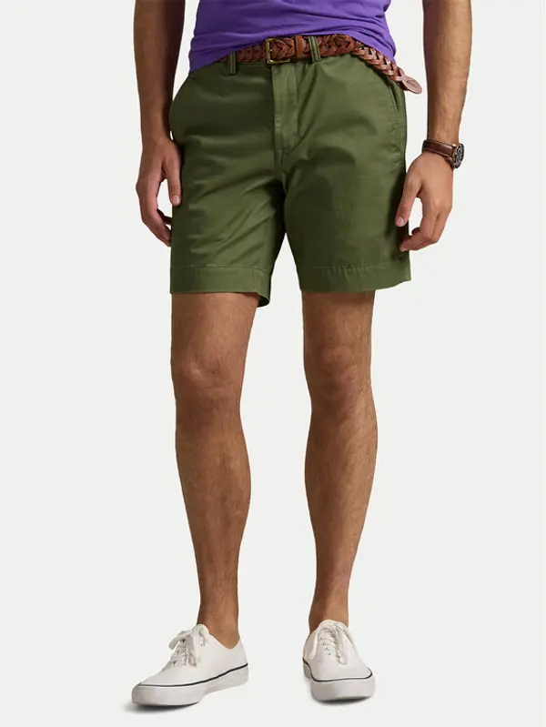 Polo Ralph Lauren Polo Ralph Lauren Kratke hlače 710799213001 Zelena Regular Fit