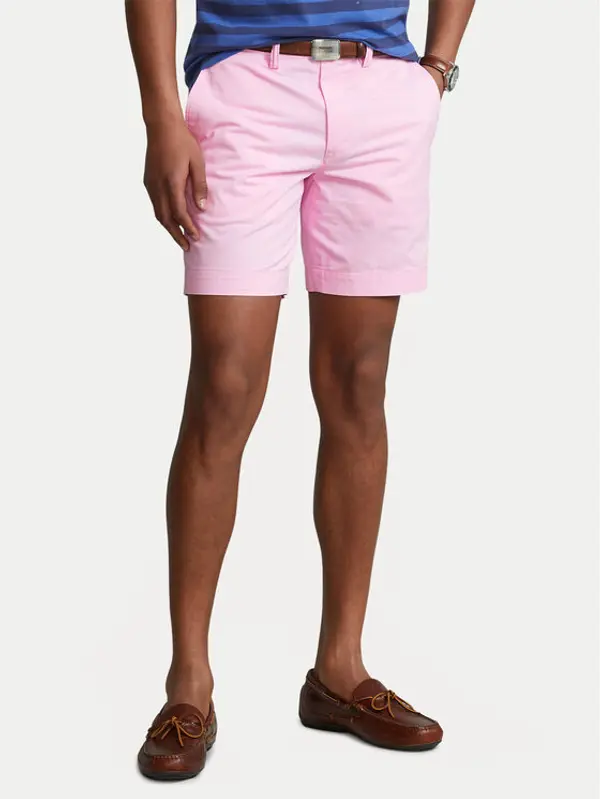 Polo Ralph Lauren Polo Ralph Lauren Kratke hlače 710799213010 Ružičasta Slim Fit