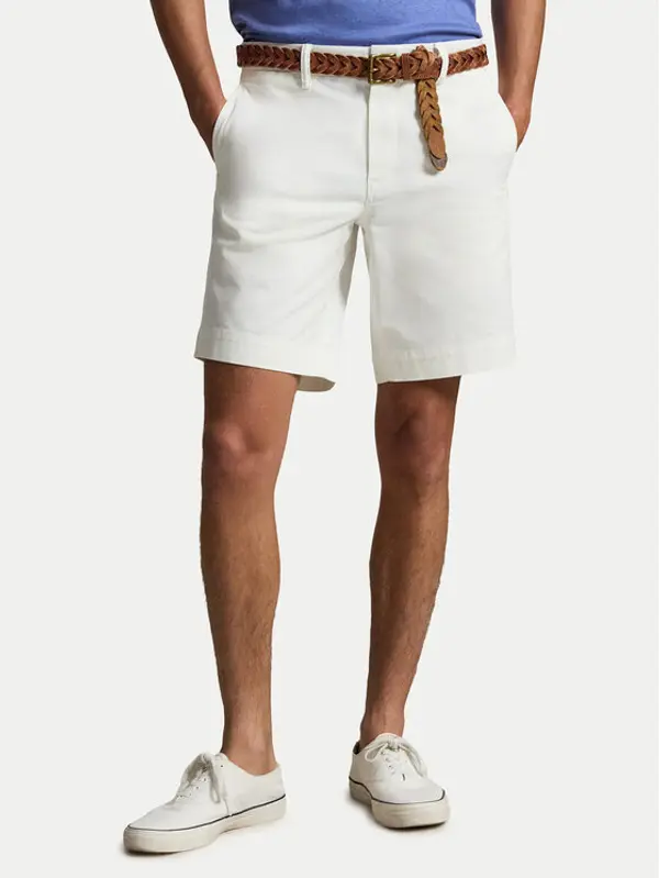 Polo Ralph Lauren Polo Ralph Lauren Kratke hlače 710799213022 Bijela Regular Fit