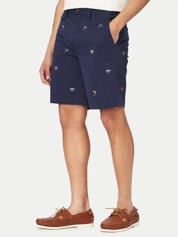 Polo Ralph Lauren Polo Ralph Lauren Kratke hlače 710A13007001 Tamnoplava Regular Fit