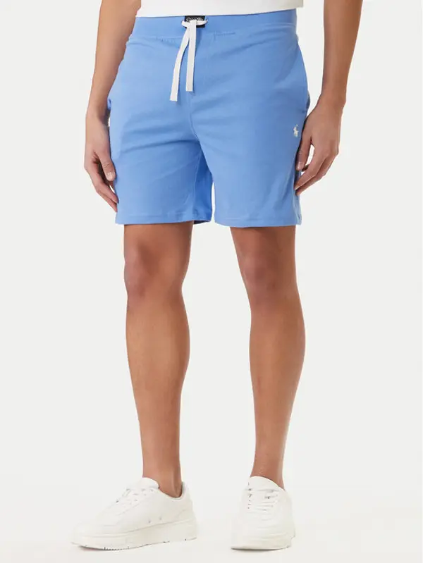 Polo Ralph Lauren Polo Ralph Lauren Kratke pidžama hlače 714965506013 Plava Slim Fit