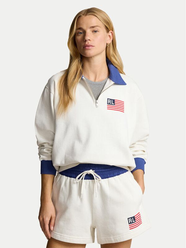 Polo Ralph Lauren Polo Ralph Lauren Majica dugih rukava 211935601001 Bijela Regular Fit