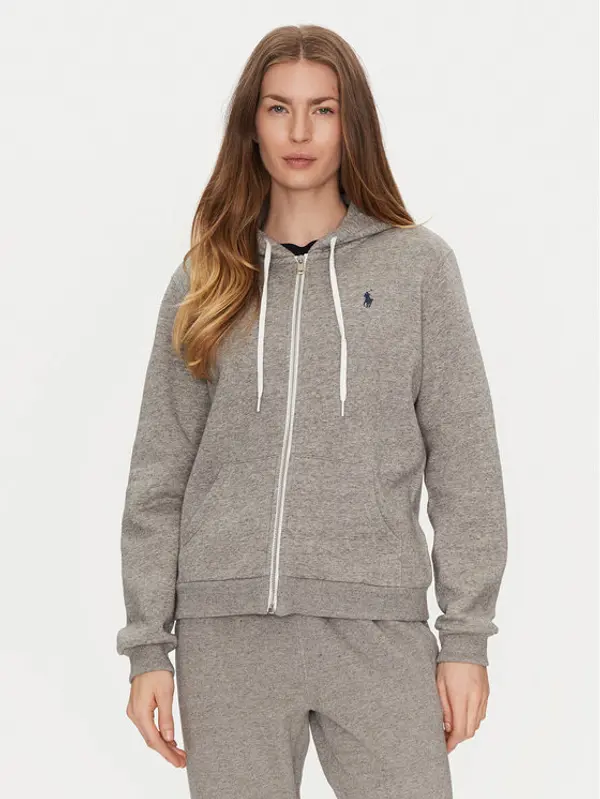 Polo Ralph Lauren Polo Ralph Lauren Majica dugih rukava 211943008004 Siva Regular Fit