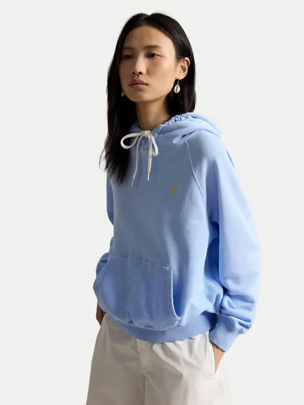 Polo Ralph Lauren Polo Ralph Lauren Majica dugih rukava 211971691503 Svijetlo plava Relaxed Fit