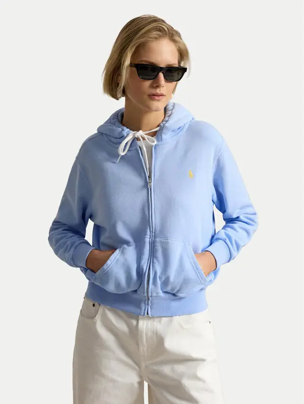 Polo Ralph Lauren Polo Ralph Lauren Majica dugih rukava 211971693503 Svijetlo plava Relaxed Fit