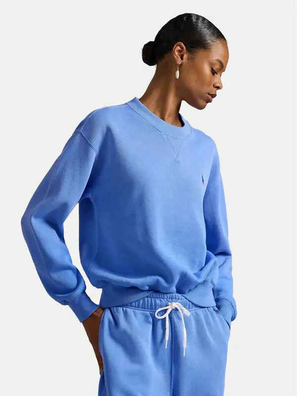 Polo Ralph Lauren Polo Ralph Lauren Majica dugih rukava 211971697503 Svijetloplava Relaxed Fit