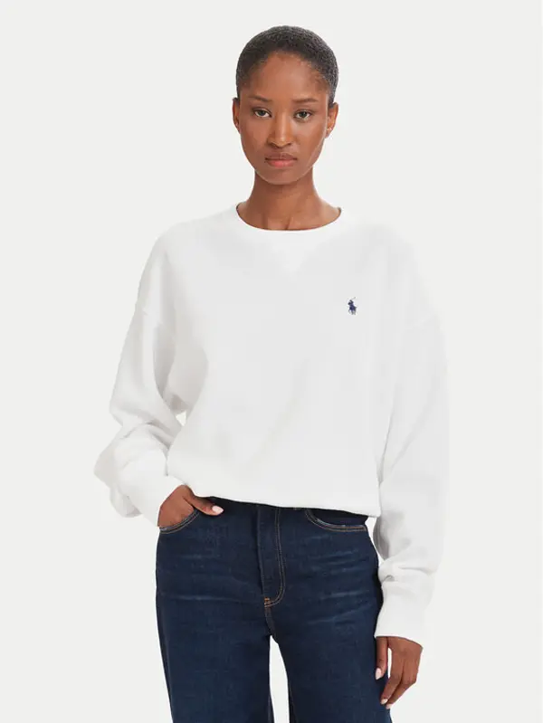 Polo Ralph Lauren Polo Ralph Lauren Majica dugih rukava 211978306501 Bijela Regular Fit