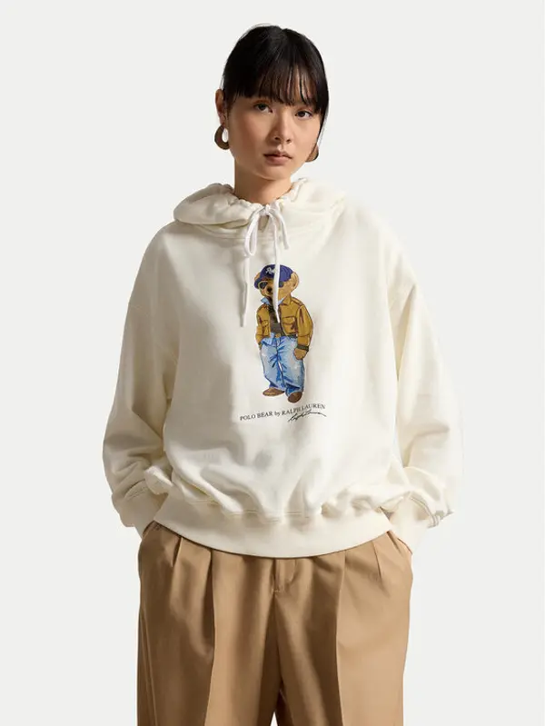 Polo Ralph Lauren Polo Ralph Lauren Majica dugih rukava 211B17799001 Bijela Regular Fit